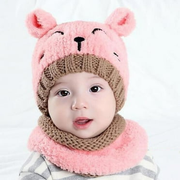 BABY GIRLS KIDS warm winter hat size 3-18 months NEW TIE UP GIRL KIDS